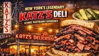 NYC’s Most Famous Pastrami! Inside Katz’s Delicatessen 🔥 (Full Experience)