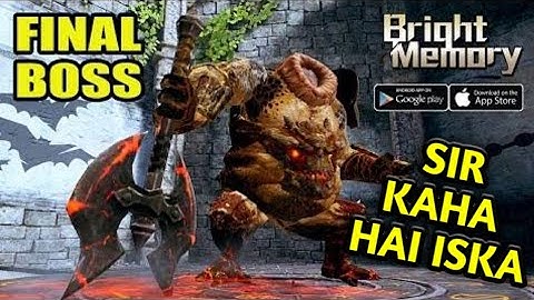 BRIGHT MEMORY android gameplay (part 4 )  | Ending boss fight must watch.