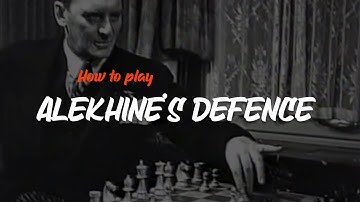 How to play Alekhines Defence - Opening theory with Joachim Nilsen