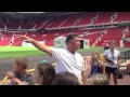 Gordon Hill leads Old Trafford tour