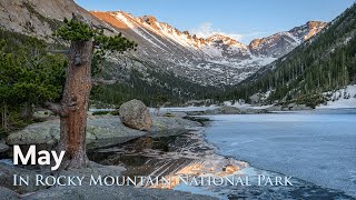 What is May like in Rocky Mountain National Park?