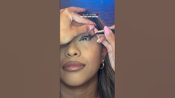 Quick and Easy Lash Service that lasts for up to a week! #diylashes #diyeyelashes