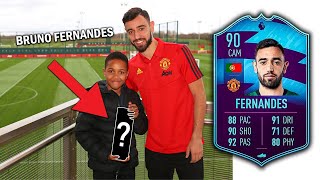 I Went To MANCHESTER UNITED To Give BRUNO FERNANDES THIS...