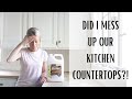 Countertop Makeover ~ Stripping Wood ~ Kitchen Makeover ~ Wooden Countertops