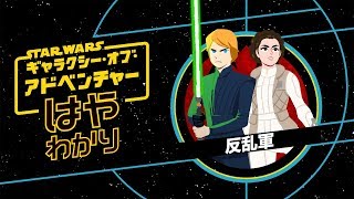 反乱軍／スター・ウォーズ　ギャラクシー・オブ・アドベンチャー｜はやわかり