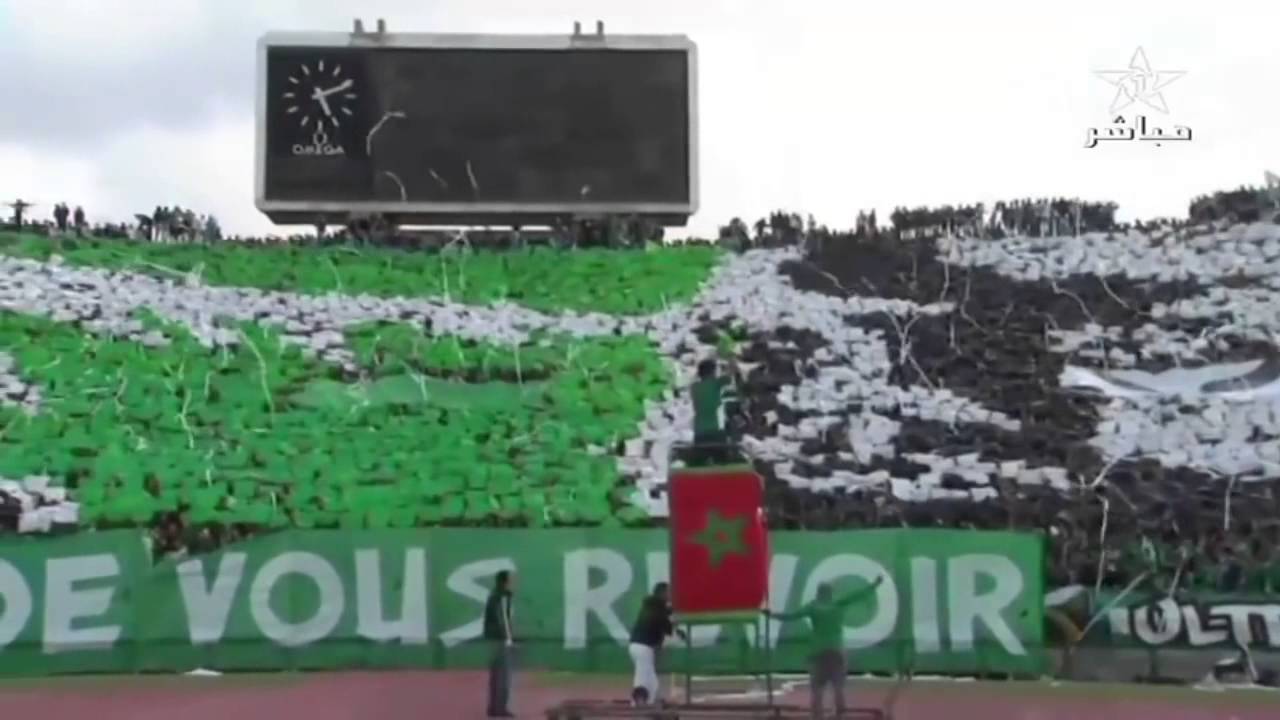 Tifo Ultras Eagles RAJA vs ESS 2015 - YouTube