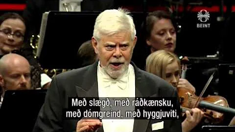 Kristinn Sigmundsson - La vendetta (Le nozze di Figaro - Mozart)