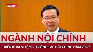 Triển khai nhiệm vụ công tác Nội chính năm 2023 | Đảng với Dân