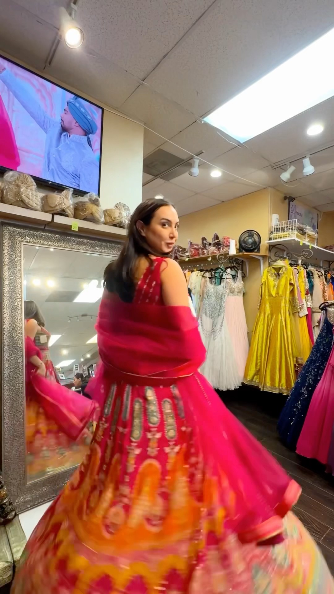Her journey to India begins ?