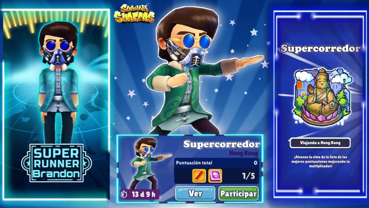 Subway Surfers Hong Kong Gameplay - With Brandon Hong Kong Special -  Android 