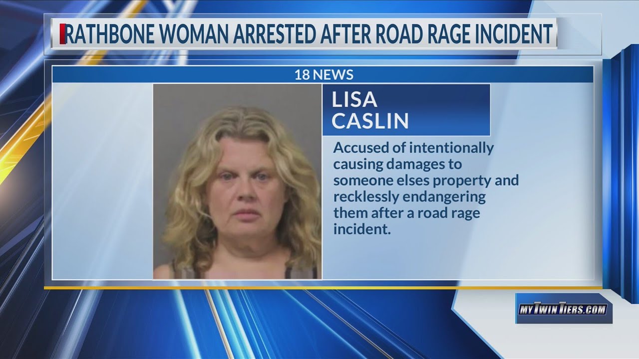 Rathbone woman arrested after road rage incident