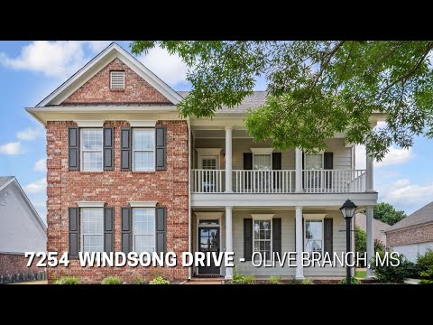 7254 Windsong Drive, Olive Branch, MS home video tour