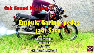 Suara Knalpot Rx-King Enak di Dengar | Knalpot Rx king bobok samping | Empuk, Garing, Pedas !