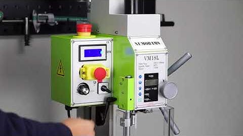 NUMOBAMS VM18L Mill Machine Basical Control Video
