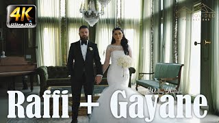 Raffi + Gayane&#39;s Wedding 4K UHD Highlights at Renaissance hall st Leon Church and Sunset Estate