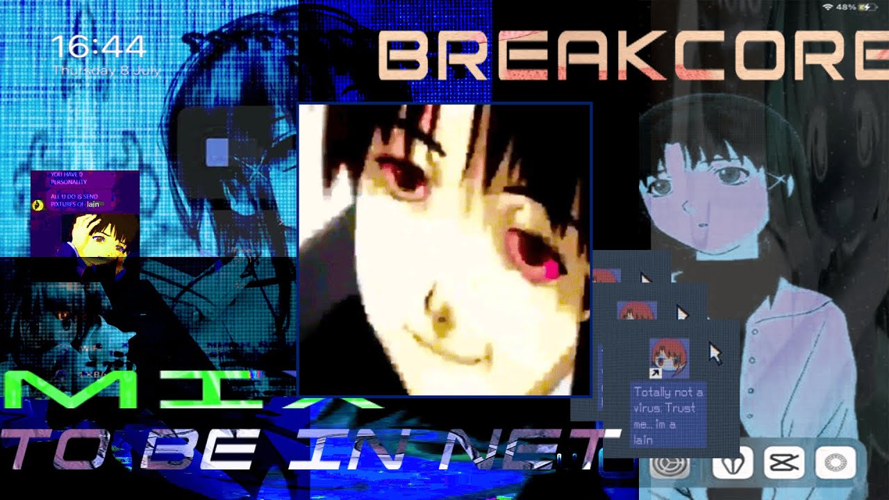breakcore mix to be a truly part of net