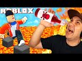 Roblox But I EAT HOT SAUCE Every Time I Fail...