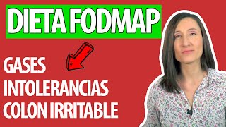 DIETA FODMAP. LISTA DE ALIMENTOS y MENÚ ► Dieta baja en FODMAPs para SIBO o Colon Irritable
