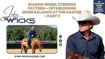 WAGON WHEEL STEERING PATTERN – ESTABLISHING MORE BALANCE AT THE CANTER – PART 2