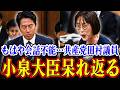 【小泉進次郎】共産党・田村議員の質疑に絶句！冷静な論破に議場騒然！