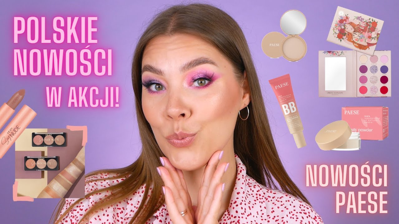 Testuję POLSKIE NOWOŚCI w tym krem BB i puder PAESE! 💛 Odkryłam MNÓSTWO perełek! 😍