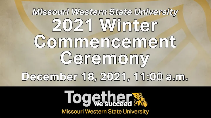 Winter 2021, MWSU Commencement Ceremony
