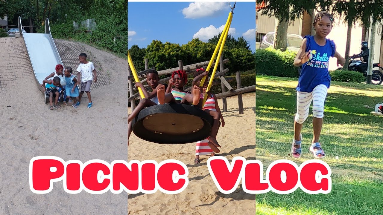 PICNIC VLOG (EPISODE 2)FOOTBALL GAME,EATING OUT AND KIDS PLAY. YouTube