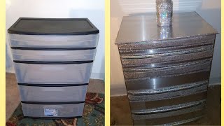 How to Upcycle Plastic Storage Makeover