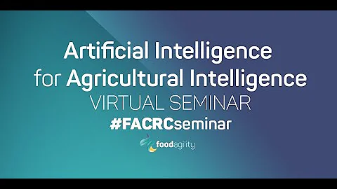 VIRTUAL SEMINAR: Artificial Intelligence for Agric...