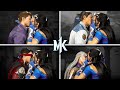 Kitana Kisses All Characters With The Last Kiss - MORTAL KOMBAT 1 (Freecam Mod) Ultra HD