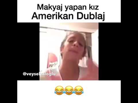 Makyaj yapan kız amerikan dublaj