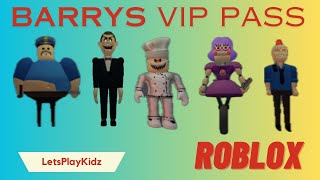 Roblox Barry`s Vip Pass / Become a Barry Cop in Roblox / Ich spiele als Barry Polizist in Roblox