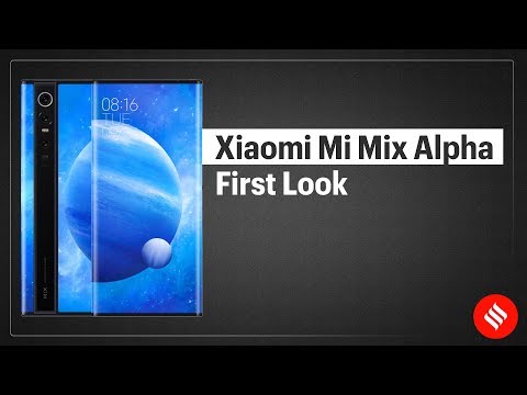 Xiaomi Mi MIX Alpha: The phone with 180% screen | Surround Display Smartphone