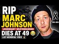 🕊️ Marc Johnson’s Final Goodbye 😢| Marc Johnson death news - Marc Johnson Dies at 49 • Marc Johnson