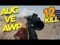 PUBG AUG VE AWP BULDUM EFSANE OYUN OLDU