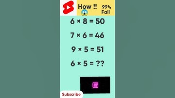 Very Tricky Puzzle 🤔 How This Posible || #shorts #viral #trending #views #subscribe #mathpuzzle