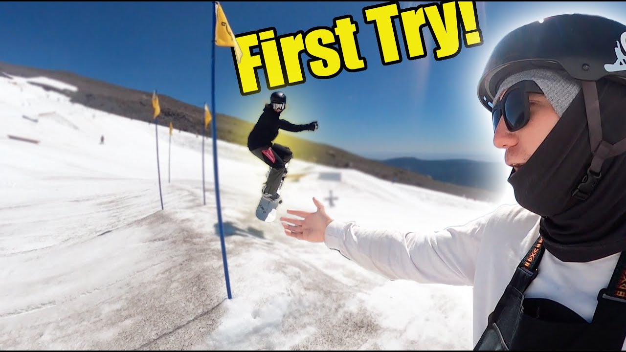 Snowboard Summer Camp Day 2| Intro to Jumps! - (Season 4, Day 170)