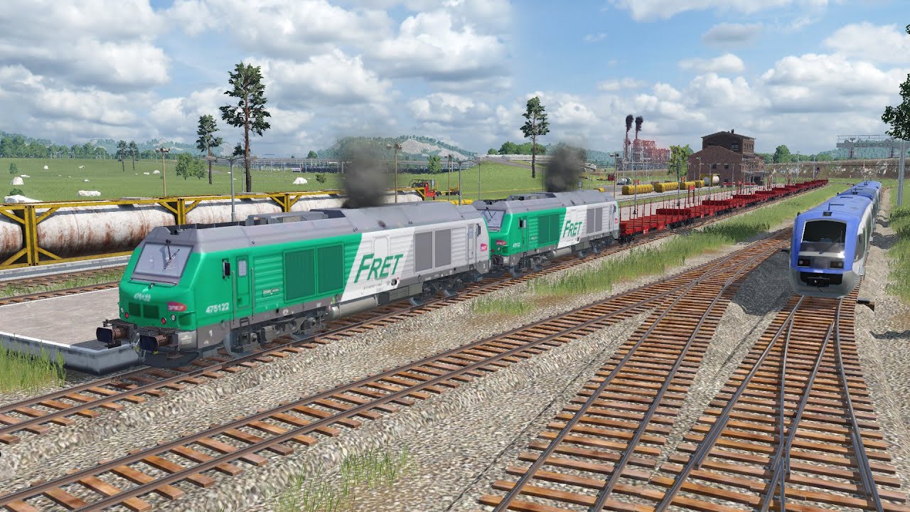 Transport Fever 2 : Les nouveaux trains de marchandises en place