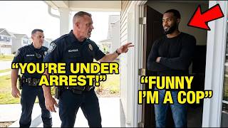 HOA Karen Sends Fake HOA 'Police' to Arrest Black Man - Unaware He’s a Federal Officer