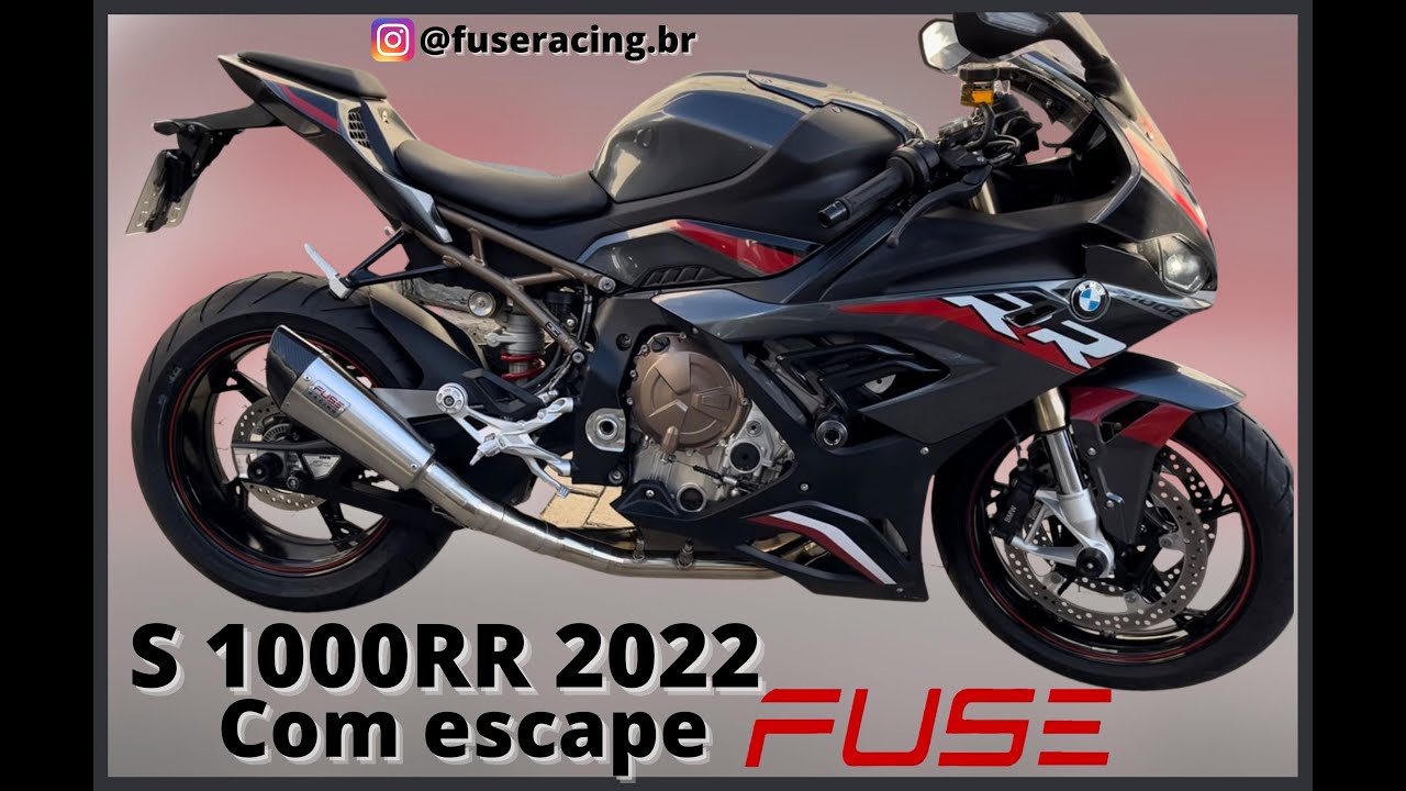 S1000RR 2022 Com Escape FUSE RACING Ponteira Evolution YouTube
