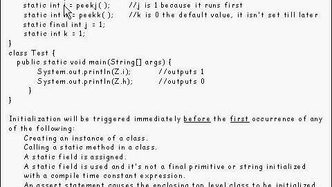 Java Tutorial 19.05: Constructors and Initialization