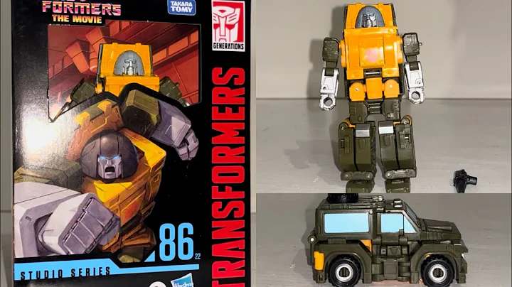 How to transform studio series 86 Brawn. Transformers movie deluxe figure