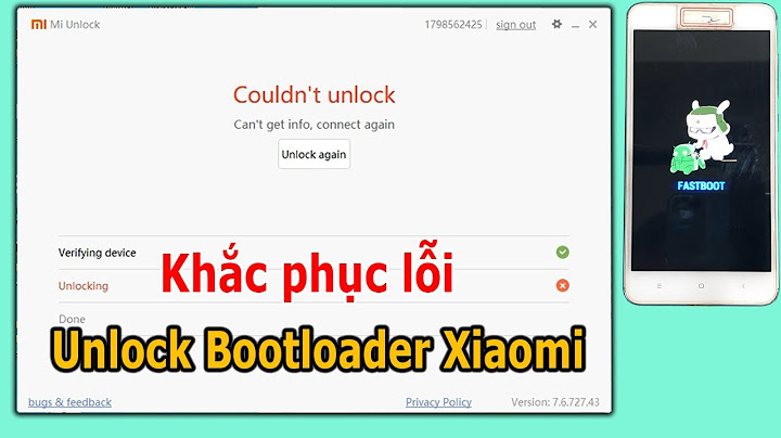 Đăng ký tài khoản unlock boot loader bị lỗi năm 2024