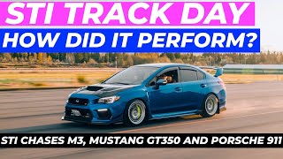 STI TRACK DAY | CHASING AN F80 M3, 911 AND MUSTANG GT350 @THE RIDGE MOTORSPORTS PARK