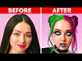 Crazy Makeup Transformations || Beauty And Makeup Hacks