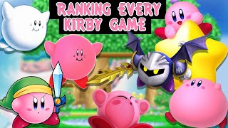 Ranking Every Kirby Game! (From Worst to Best)