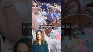 Celebrity Urvashi Rautela Flaunting Labubu Dolls on Birkin Bag #bollywood #urvashirautela #labubu Wealth