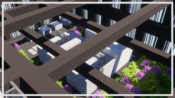 Finishing a Minecraft Skyscraper in less than 45 mins