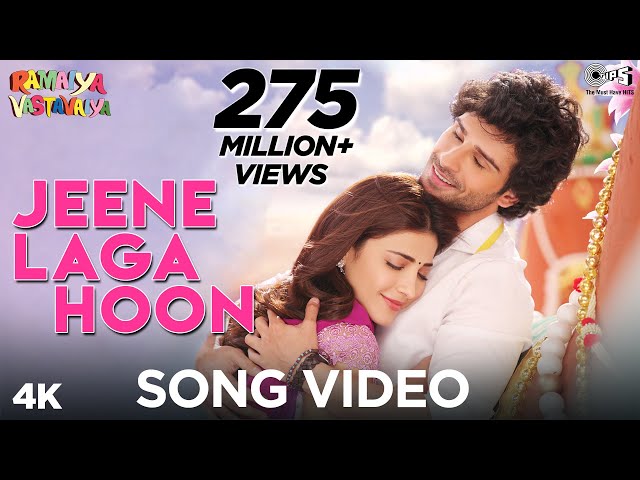Jeene Laga Hoon Song Video | Ramaiya Vastavaiya | Girish Kumar & Shruti  Haasan | Atif & Shreya - YouTube