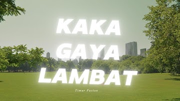Angelbert Rap Ft IKE DELIMA - KAKA GAYA LAMBAT (Official Lyric Video)